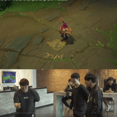 skt 롤드컵 스킨 귀환모션 | 인스티즈