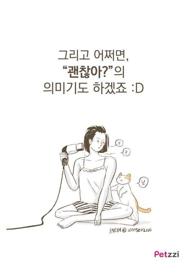 고양이가 화장실 앞에서 기다리고있는 이유(만화).jpg | 인스티즈