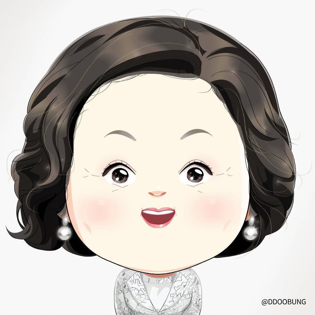 대통령님 여사님 해찬들 경수찡 무니상 팬아트 | 인스티즈