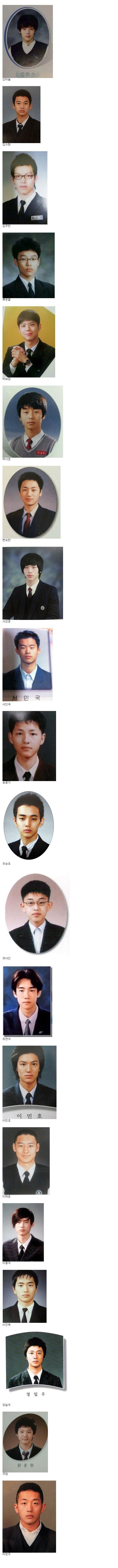 남자배우 졸업사진 모음.jpg | 인스티즈