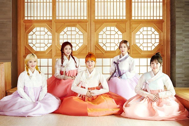 레드벨벳 추석인사 한복사진 | 인스티즈