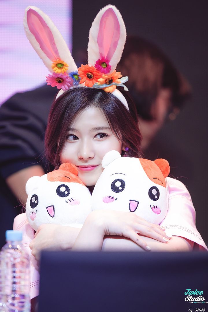 머리색이 잘어울리는 사나.gif | 인스티즈