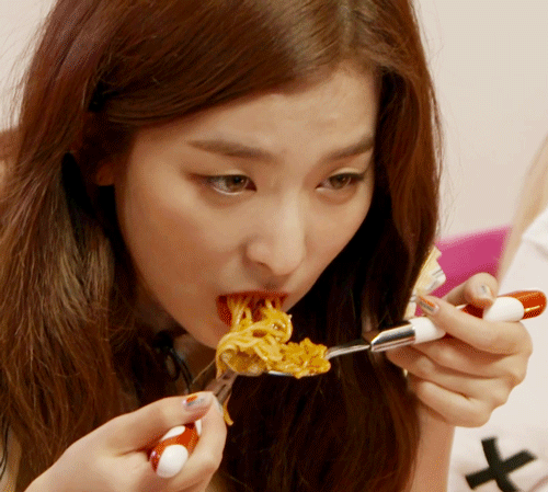 같이 먹어요 브이앱 슬기.gif | 인스티즈