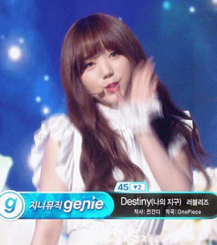 러블리즈의 꽃 케이.gif | 인스티즈