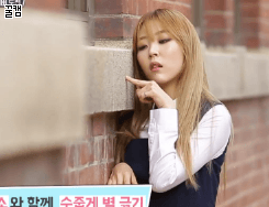 여자친구 뮤비 속 엄지를 따라하는 마마무ㅋ.gif | 인스티즈
