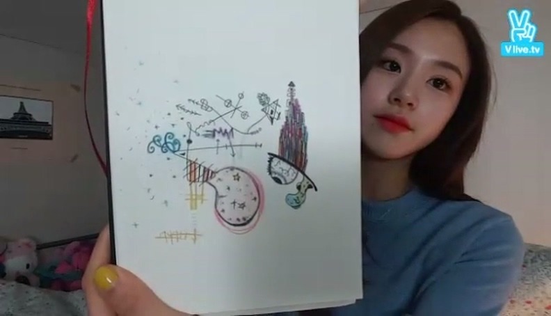 채영이 아기자기한 그림 실력.jpg | 인스티즈