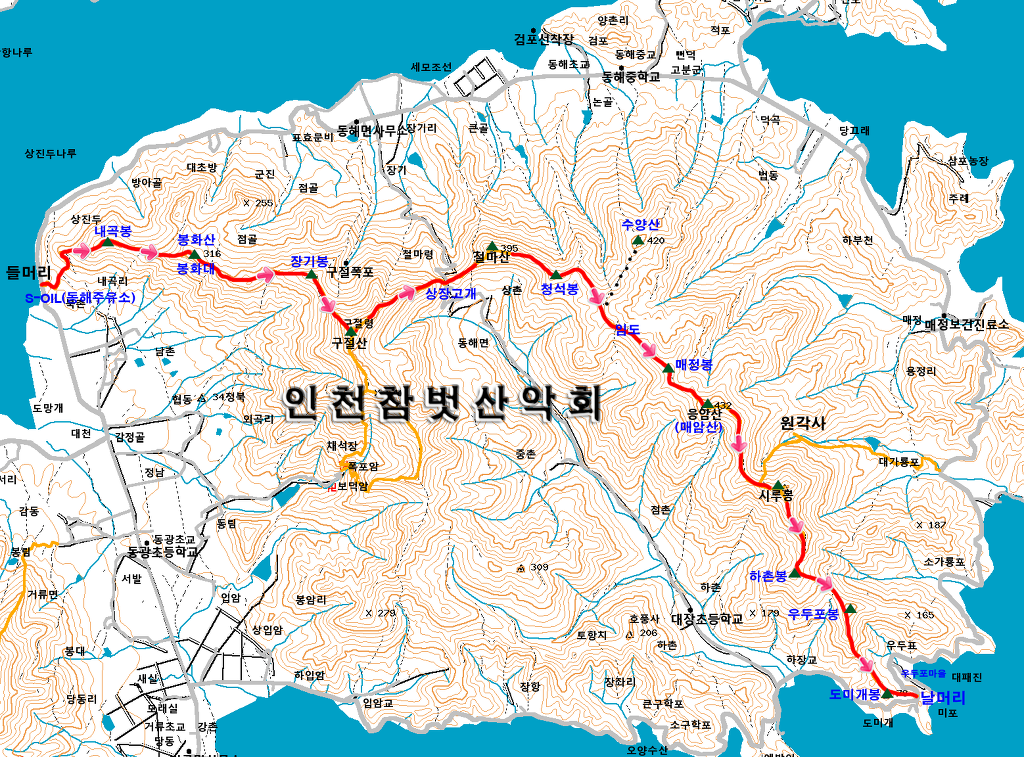 철마산 조망 이미지