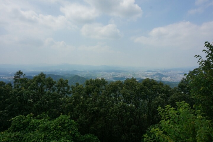 산정상경관 이미지