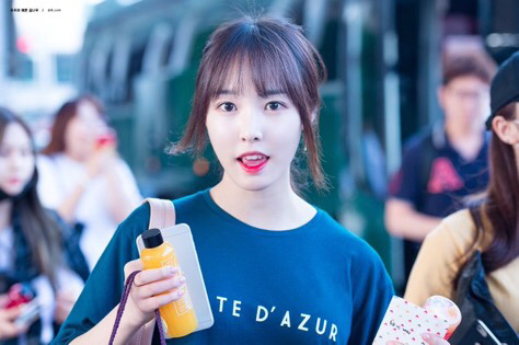 [여자친구] 퇴근하고 목욕탕에 갈 생각이라서 유주 | 인스티즈