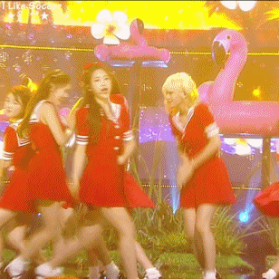 160807 인기가요 오마이걸 - 내 얘길 들어봐(A-ing).gif | 인스티즈