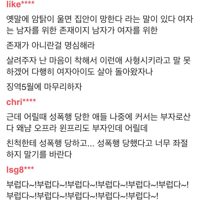 여주에서 4살 여자아이 강간사건 기사에 댓글들(소아성애요소 부각의 문제점) | 인스티즈
