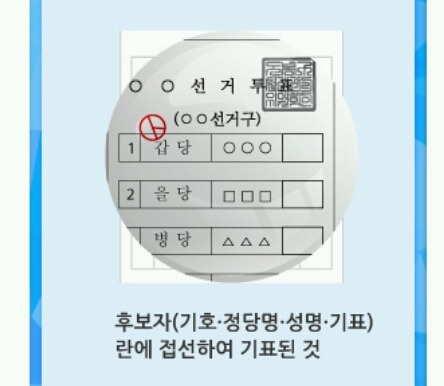 이거 무효표 아닙니다. 유효 인정됨 | 인스티즈