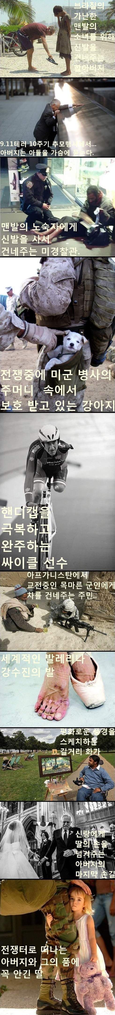 가슴 먹먹해지는 사진들 | 인스티즈