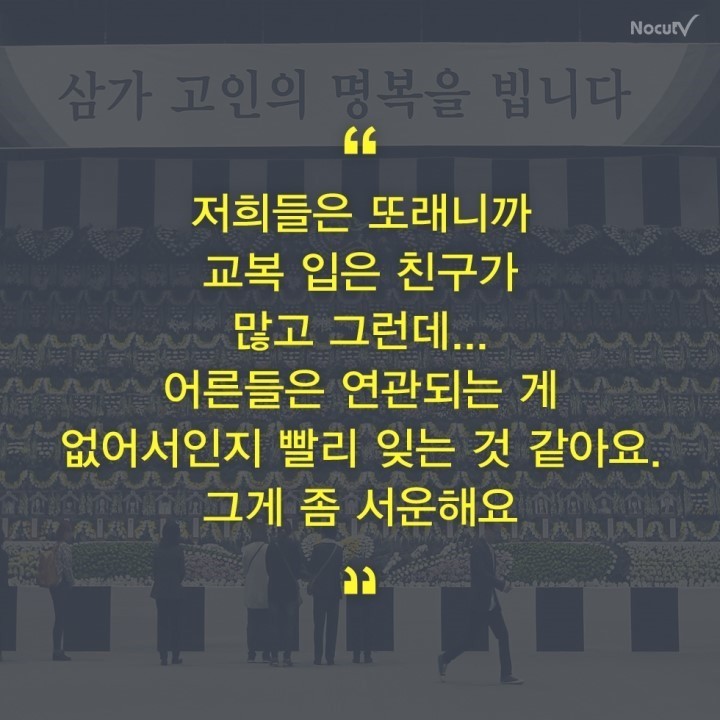 세월호 생존자들,가족들,지인들의 고통... | 인스티즈