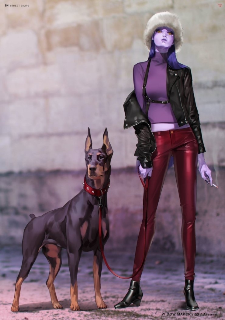 오버워치 스트릿패션 일러스트.jpg | 인스티즈