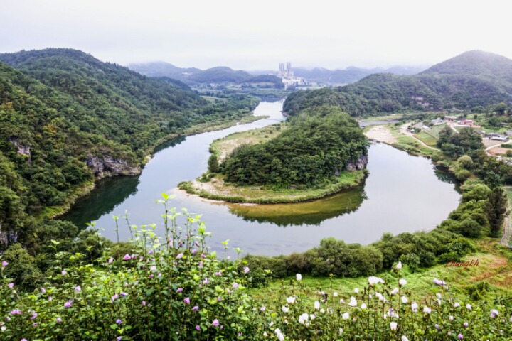 한반도 지형 이미지