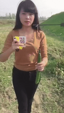 오이 절단녀.gif | 인스티즈