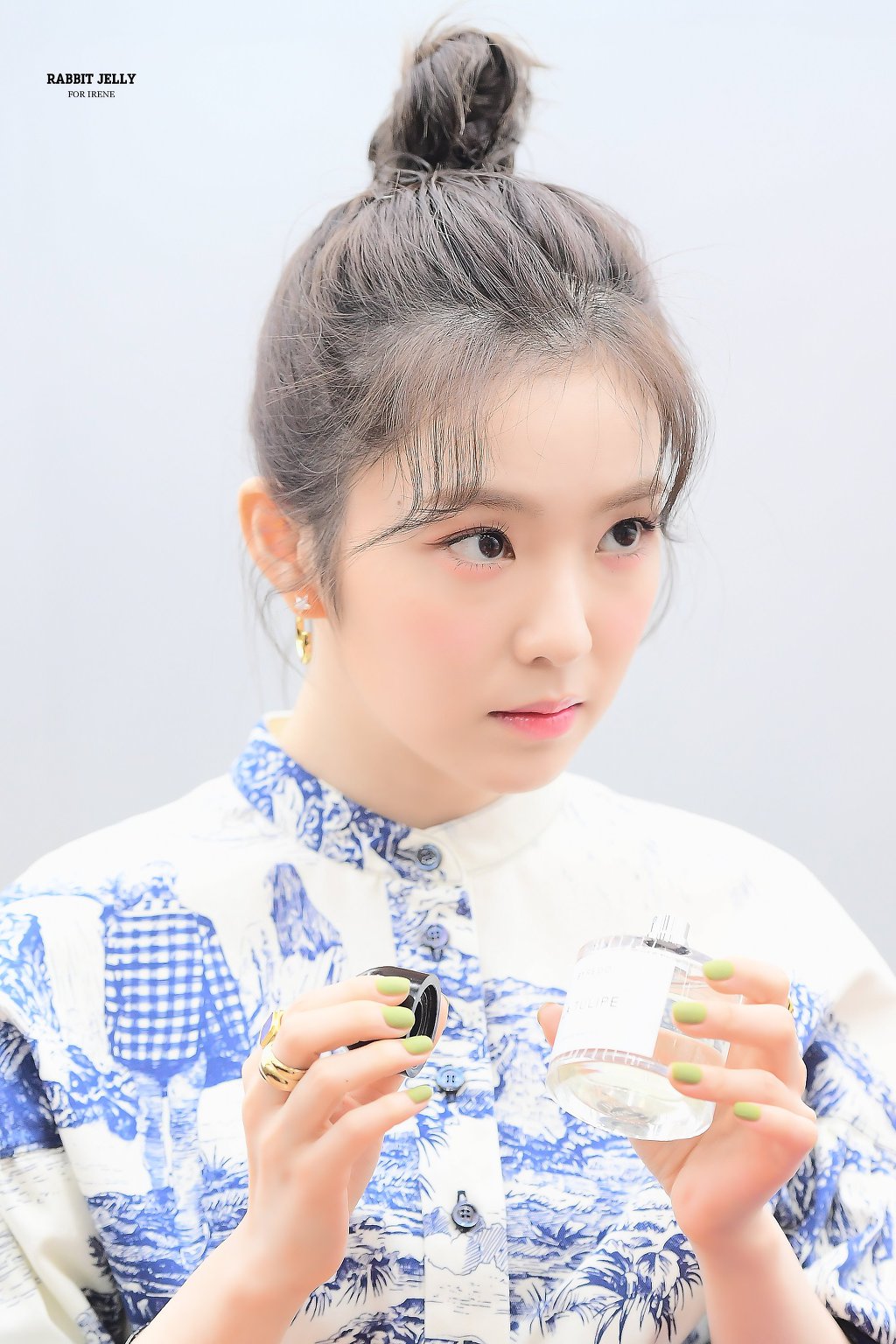귀여운 똥머리 아이린.jpgif | 인스티즈