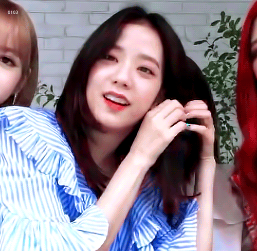 귀여운 블랙핑크 지수.gif | 인스티즈