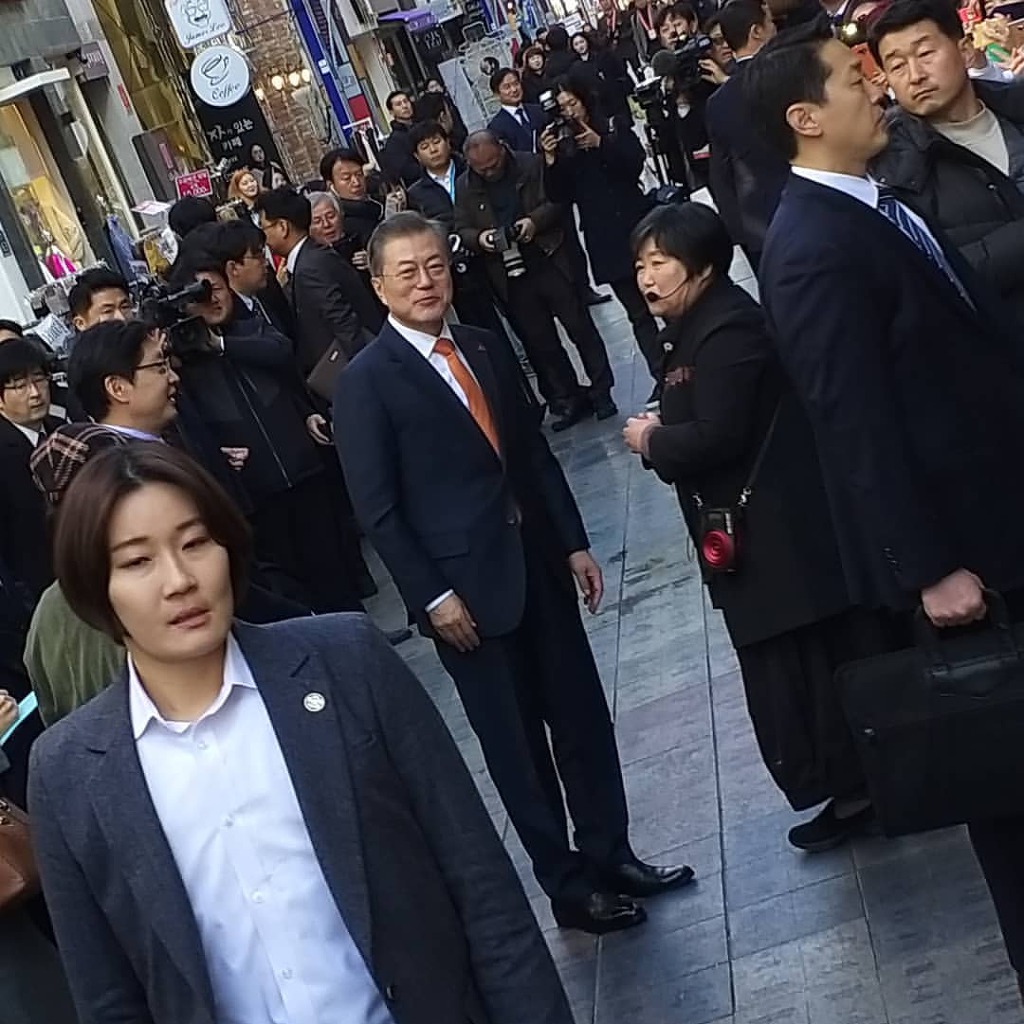 문재인 대통령 경남방문 현장사진 | 인스티즈