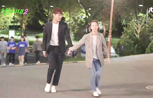 [청춘시대2] 본방보다 더 설레는 조장훈& 진명재완 키스신 메이킹.jpgif | 인스티즈