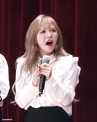 그냥 보고만 있어도 재밌는 웬디 혜자 리액션.gif | 인스티즈