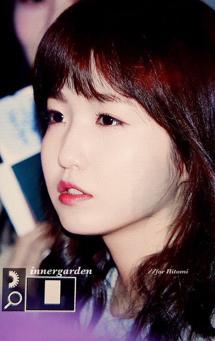 [아이즈원] 오늘자 출국하는 하얀 히토미.jpg | 인스티즈