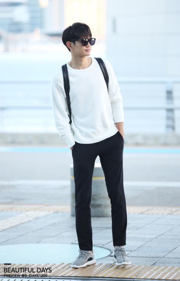 [샤이니] 화이트티셔츠를 입은 민호 | 인스티즈