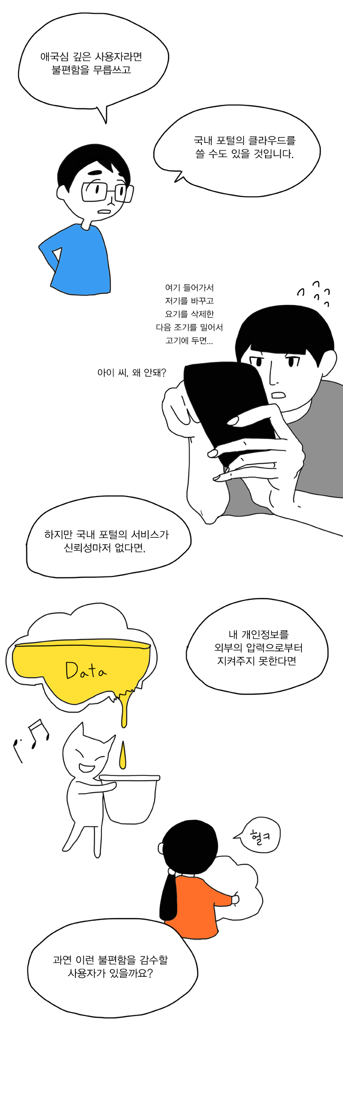 한국의 포털은 어떻게 찌그러들었나? -2편- .Manhwa | 인스티즈