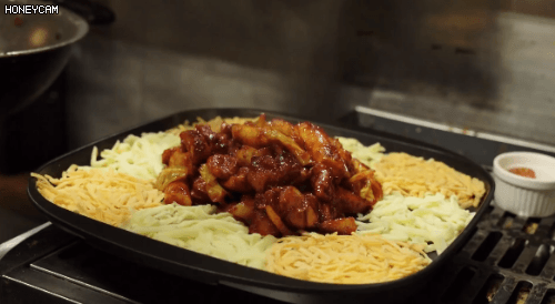 일본에서 파는 치즈 닭갈비 | 인스티즈