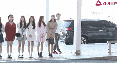 처음으로 완전체로 출국하는 아이즈원.gif | 인스티즈