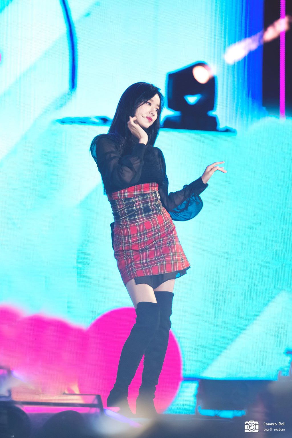상큼하게 이쁜 에이프릴 이나은.jpgif | 인스티즈