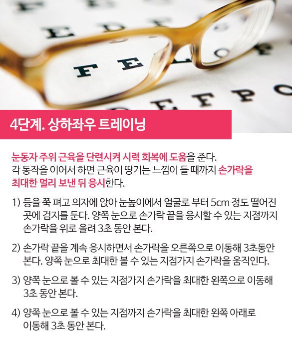 시력 회복 트레이닝 | 인스티즈