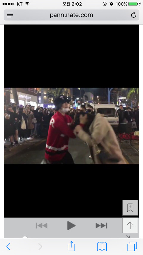개돌은 여자 머리채 잡는 홍대 버스킹; | 인스티즈